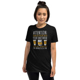 Attention: Please Be Patient With Your Bartender Even A Toilet Can Only Serve One Asshole At A Time Unisex T-Shirt bartender shirt, bartender t shirts, funny bartender shirts, cute bartender shirts