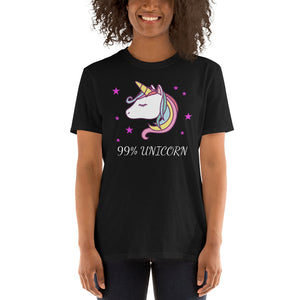 99% Unicorn Unisex T-Shirt unicorn shirt unicorns shirt uncorn tshirt uncorn t shirt