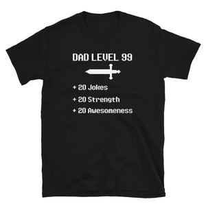 Dad Level 99 RPG Video Game - Fathers Day Birthday Gift T-Shirt Dad Level 99 RPG Video Game - Fathers Day Birthday Gift T-Shirt