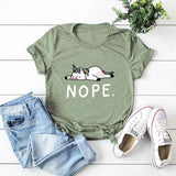 Nope Unicorn Women's T-Shirt Nope Unicorn Women's T-Shirt