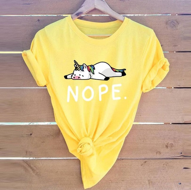 Nope Unicorn Women's T-Shirt