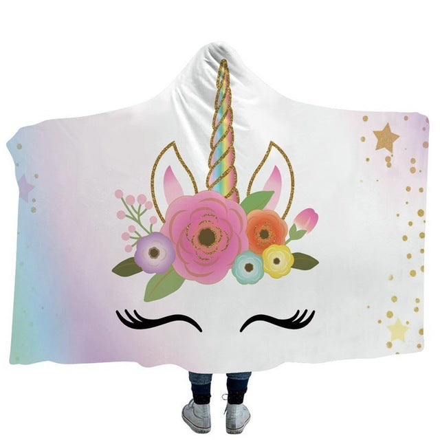 Unicorn snuggie online blanket