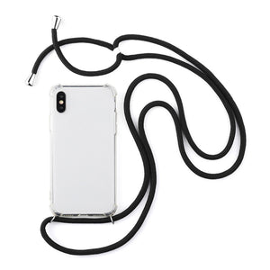 iPhone Crossbody Strap Necklace Phone Case With Lanyard iPhone Crossbody Strap Necklace Phone Case With Lanyard