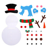 DIY Felt Christmas Snowman or Tree - Children's Favorite Gift DIY Felt Christmas Snowman or Tree - Children's Favorite Gift