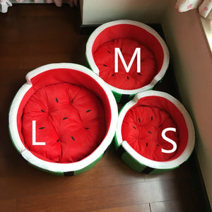 Creative Watermelon Dog & Cat Pet Bed Creative Watermelon Dog & Cat Pet Bed