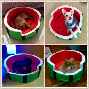 Creative Watermelon Dog & Cat Pet Bed Creative Watermelon Dog & Cat Pet Bed