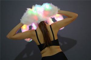 LED Faux Fur Hat led hat