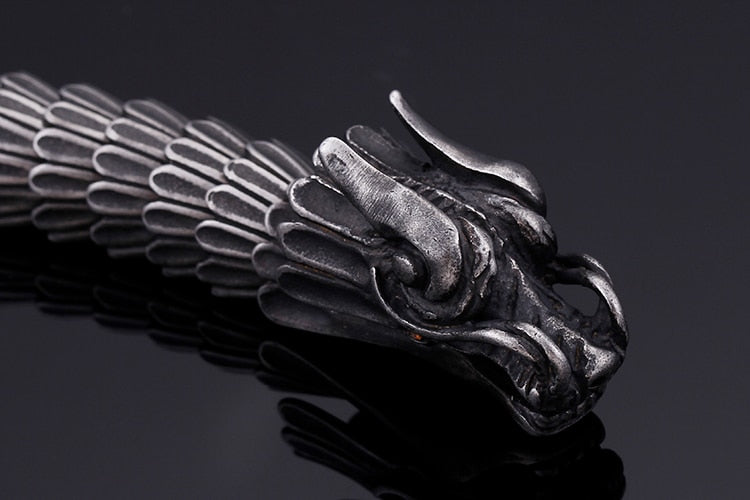 Stainless Steel Dragon Bracelet