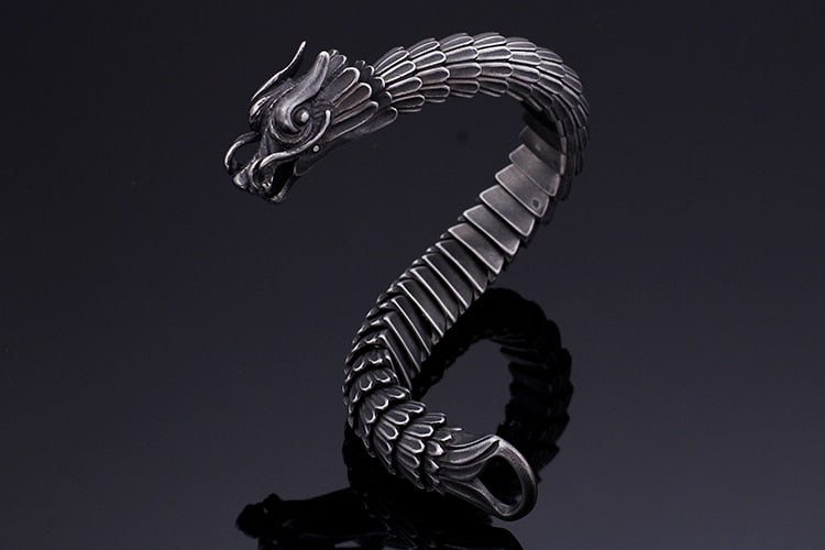 Stainless Steel Dragon Bracelet