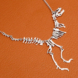 Dinosaur Necklace dinosaur necklace t rex necklace dinosaur skeleton necklace