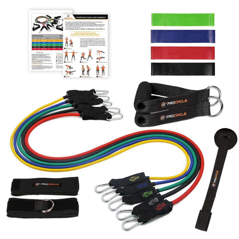 Home Workout Resistance Band Set