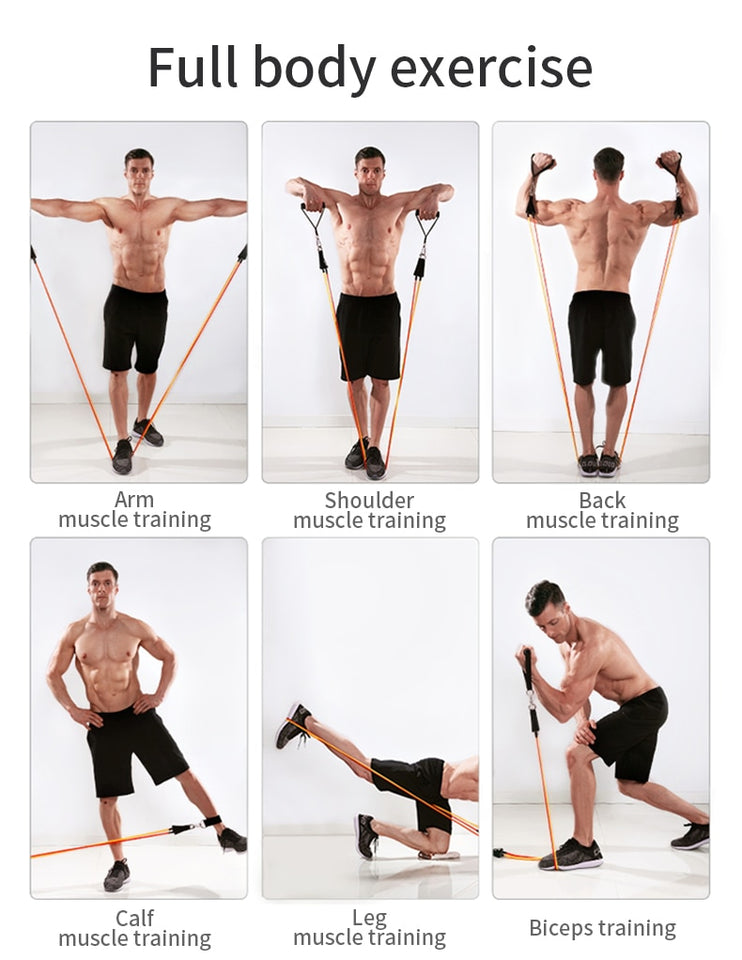 Home Workout Resistance Band Set