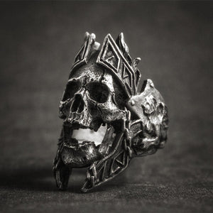 Ares Greek Gods of War Skull Ring skull rings for men skull ring skull rings for women