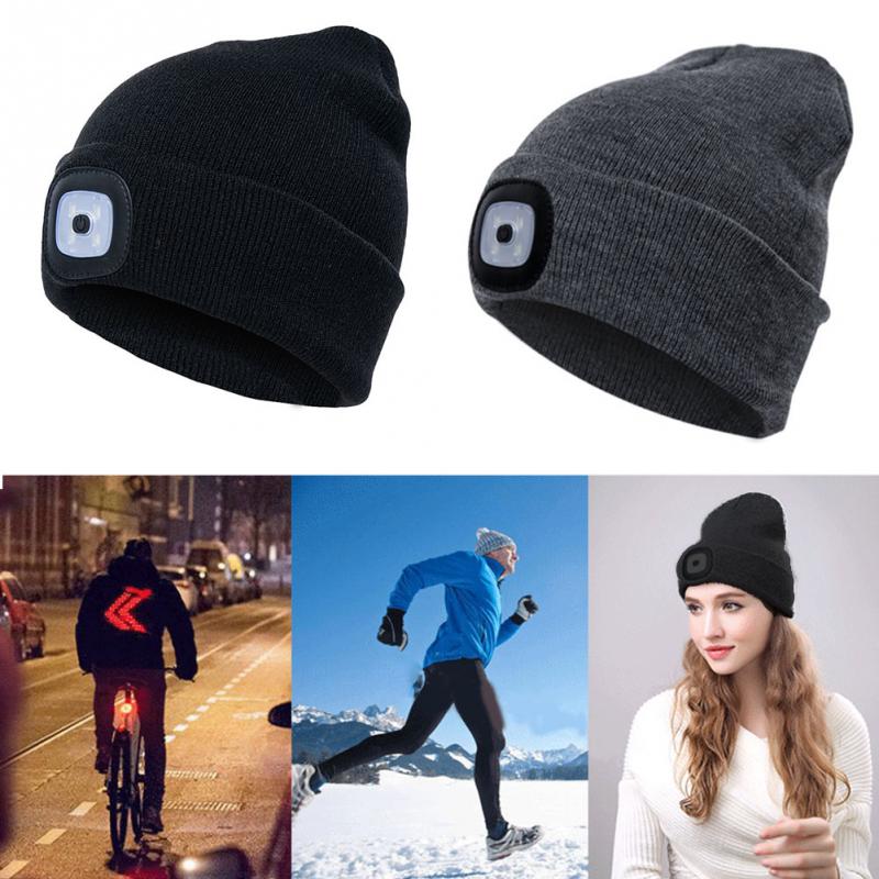 beanie hat with light led beanie hat beanie hat with led light light up beanie hat