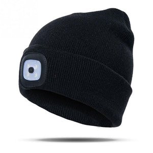 LED Winter Beanie beanie hat with light led beanie hat beanie hat with led light light up beanie hat