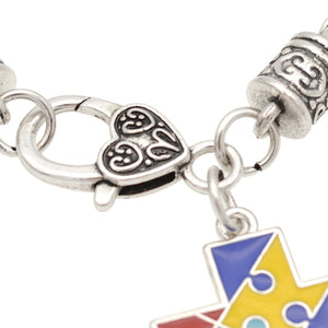 Autism Awareness Puzzle Charm Bracelet Autism Awareness Puzzle Charm Bracelet