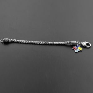 Autism Awareness Puzzle Charm Bracelet Autism Awareness Puzzle Charm Bracelet