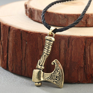 Silver Axe Pendant Necklace Silver Axe Pendant Necklace