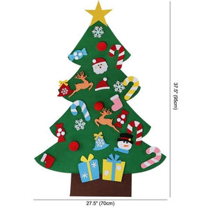 DIY Felt Christmas Tree felt christmas tree felt christmas tree for toddlers diy felt christmas tree felt christmas ornaments kids felt christmas tree