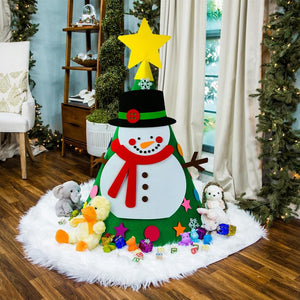 DIY Felt Christmas Tree felt christmas tree felt christmas tree for toddlers diy felt christmas tree felt christmas ornaments kids felt christmas tree