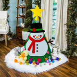 DIY Felt Christmas Tree felt christmas tree felt christmas tree for toddlers diy felt christmas tree felt christmas ornaments kids felt christmas tree