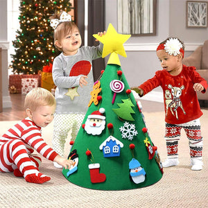 DIY Felt Christmas Tree felt christmas tree felt christmas tree for toddlers diy felt christmas tree felt christmas ornaments kids felt christmas tree