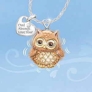 Owl Always Love You Cute Owl Necklace owl pendant owl necklace