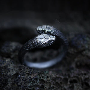 Double Headed Snake Stainless Steel Ring Double Headed Snake Stainless Steel Ring