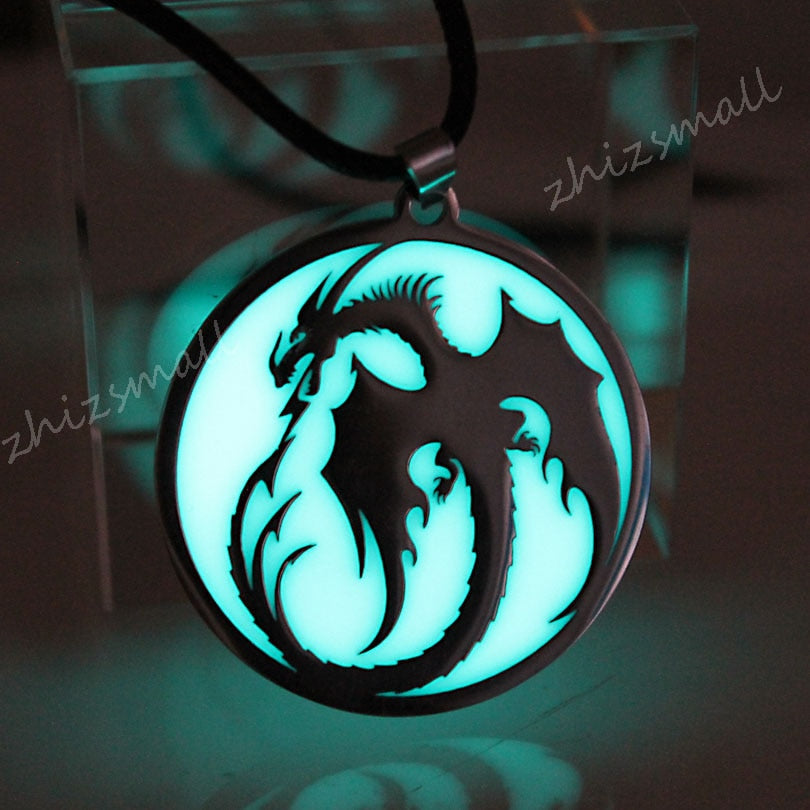 Glow In The Dark Necklaces, Glow In The Dark Necklace, Dragon Necklaces, Dragon Necklace