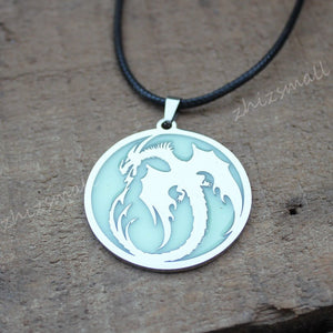 Glow in the Dark Dragon Pendants Necklace Glow In The Dark Necklaces, Glow In The Dark Necklace, Dragon Necklaces, Dragon Necklace