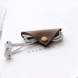 Earphone Cable Organizer (Genuine Leather) Earphone Cable Organizer