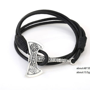 Axe Leather Bracelet Axe Leather Bracelet