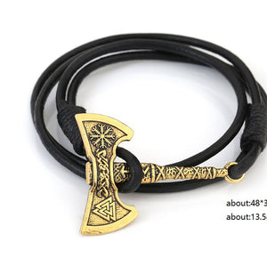 Axe Leather Bracelet Axe Leather Bracelet