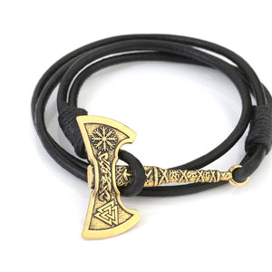 Axe Leather Bracelet Axe Leather Bracelet