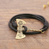 Axe Leather Bracelet Axe Leather Bracelet