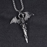 Vintage Sword Dragon Pendant Necklace Vintage Sword Dragon Pendant Necklace