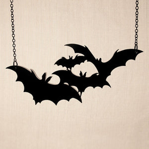 Punk Rock Goth Bat Necklace Punk Rock Goth Bat Necklace