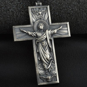 Religious Cross Jesus Christian Necklace Religious Cross Jesus Christian Necklace