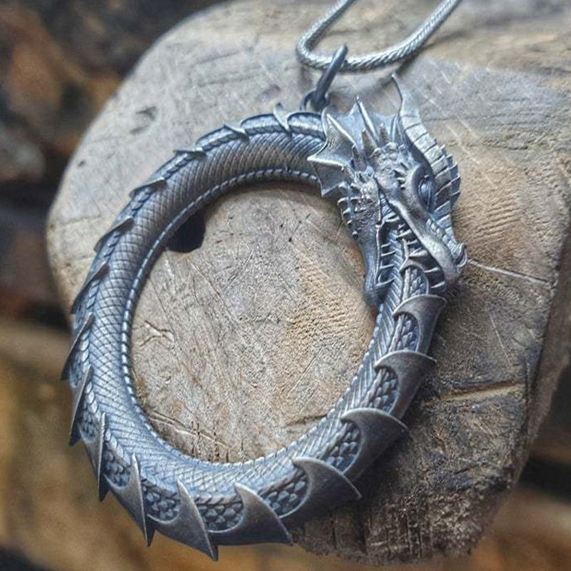 Circular Dragon Necklace