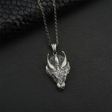 Exquisite Dragon Head Pendant Necklace Exquisite Dragon Head Pendant Necklace