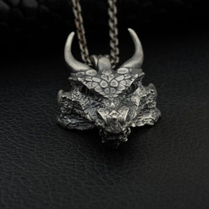 Exquisite Dragon Head Pendant Necklace Exquisite Dragon Head Pendant Necklace