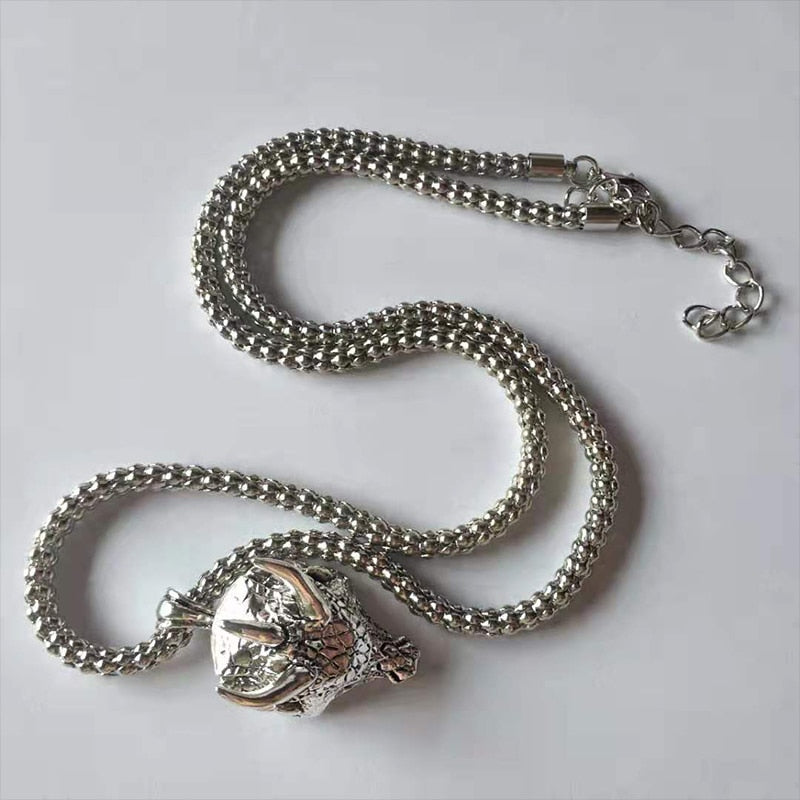 Exquisite Dragon Head Pendant Necklace