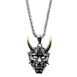 Ninja Samurai Ghost Skull Mask Necklace Ninja Samurai Ghost Skull Mask Necklace