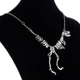 Dinosaur Necklace dinosaur necklace t rex necklace dinosaur skeleton necklace