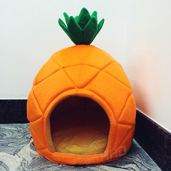 Pineapple Cat Bed Large