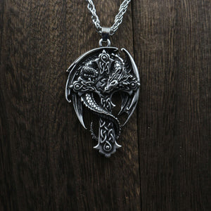 Dragon Cross Necklace Dragon Cross Necklace