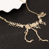 Dinosaur Necklace dinosaur necklace t rex necklace dinosaur skeleton necklace