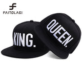 KING / QUEEN Embroidered Snapback Cap KING / QUEEN Embroidered Snapback Cap