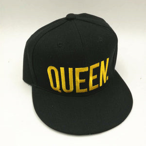 KING / QUEEN Embroidered Snapback Cap KING / QUEEN Embroidered Snapback Cap