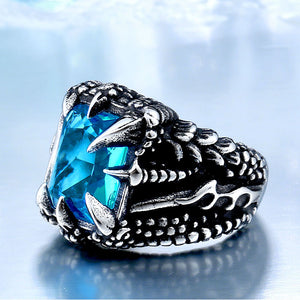 Dragon Claw Ring With Red/Blue/Black Stone Dragon Claw Ring With Red/Blue/Black Stone